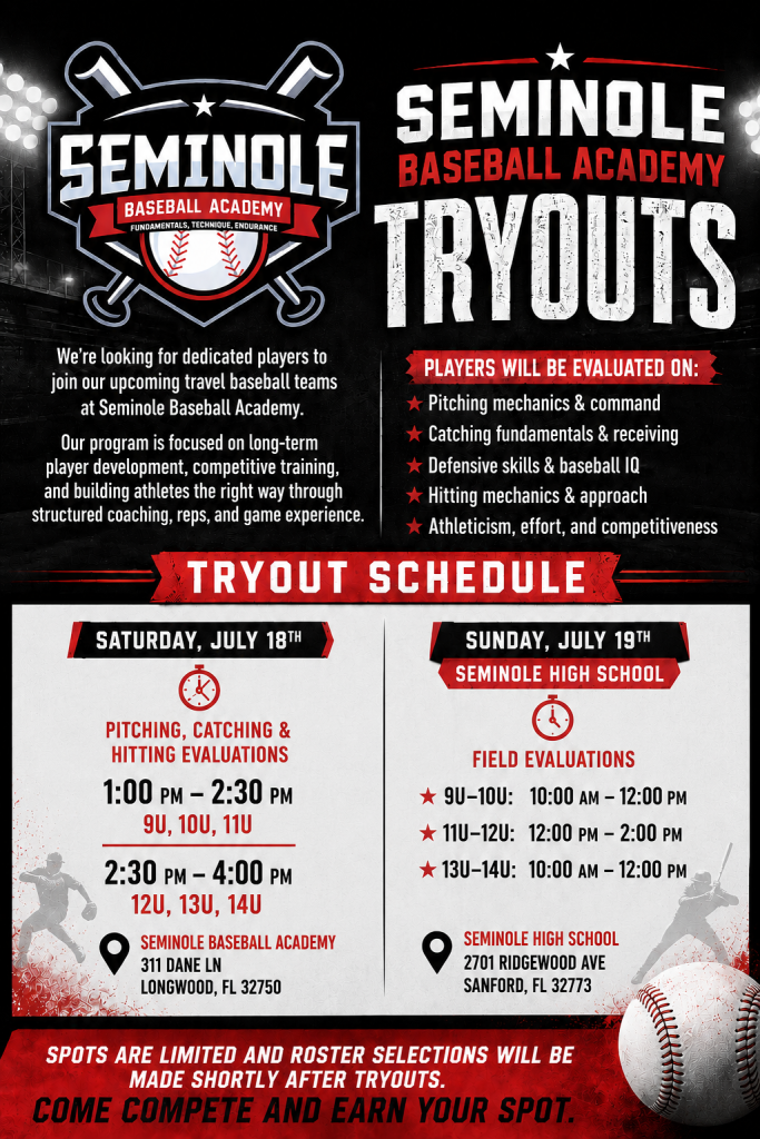 SBA fall tryout flyer final